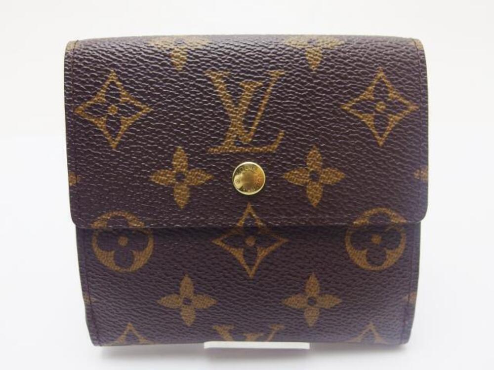 LOUIS VUITTON Wallet Portemonnaie Billet Carte Credit Monogram